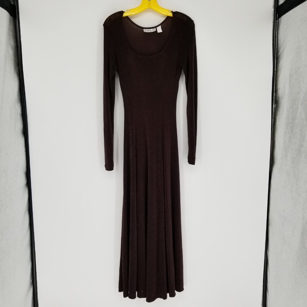 Sleek, Slinky Maxi Dress M, Whimsigoth, Faerycore, Dance Dress, Festival, Boho - Picture 2 of 5